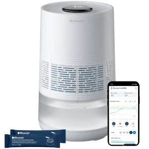 Premium Smart Humidifier for Large Rooms, Bedrooms, Better Sleep with Evaporative Invisible Mist Tech, Auto Humidify,... — Humidifier, BLUEAIR