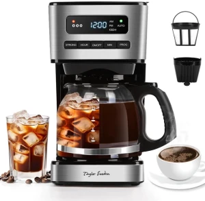 Programmable Coffee Maker 12 Cup, Hot and Iced — Coffee Maker, Taylor Swoden