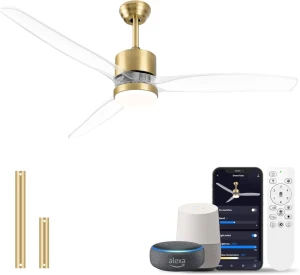 Smart Ceiling Fan with Light — Smart Fan, OKELI