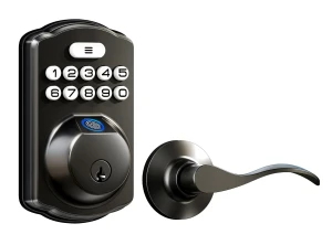 Smart Fingerprint Lock with Handle Set — Smart Lock, Veise