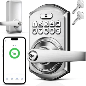 Smart Keypad Door Lock with Handle — Smart Lock, TEEHO