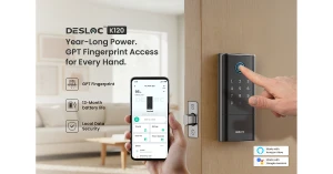 Smart Lock with 3D Fingerprint and WiFi — Smart Lock, DESLOC