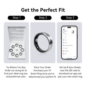 Smart Ring Fitness Tracker — Smart Ring, SHGMEET