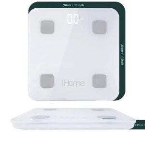 Smart Scale for Body Weight, 4-Electrode BIA Body Composition Scale with High Precision, Large LED Display, Digital... — Smart Scale, YUHUO