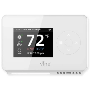 Smart Wi-Fi 7 Day Programmable Thermostat — Smart Thermostat, vine