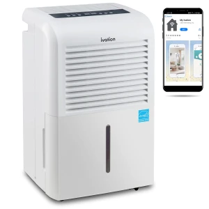 Smart Wi-Fi Dehumidifier with Pump — Dehumidifier, Ivation