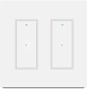Smart WiFi Light Switch, Double Switch Button — Smart Switch, Youngzuth
