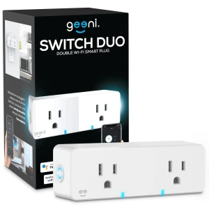 Switch Duo Double Smart Plug — Smart Plug, Geeni