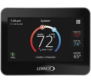 Touchscreen Smart Wi-Fi Programmable Thermostat — Smart Thermostat, Lennox