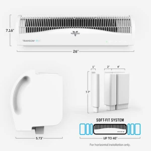 Transom AE Window Fan — Smart Fan, Vornado