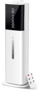 Ultrasonic Cool Mist Humidifier with Timer and Humidistat — Humidifier, let'me
