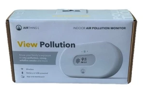 View Pollution PM2.5 Air Quality Monitor — Air Quality Monitor, Airthings