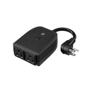 WiFi Outdoor Smart Plug, 2 Independently Control Sockets Power Outlet — Smart Plug, TORCHSTAR