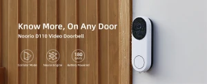 Wireless Doorbell Camera with Rechargeable Battery — Video Doorbell, Noorio