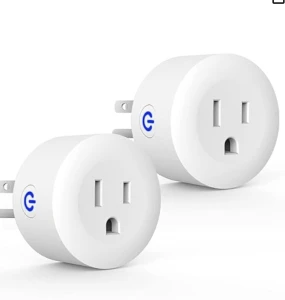 ZigBee Mini Smart Outlet, Works with Alexa and Google Home, Range Extender, 2 Pack — Smart Plug, CMARS