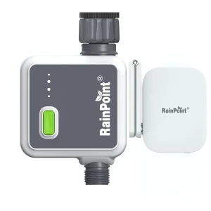 1-Zone Wireless Smart Water Timer for Garden Hose — Irrigation System, RainPoint