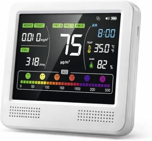 16-in-1 Indoor Air Quality Monitor — Air Quality Monitor, Aeroprecise