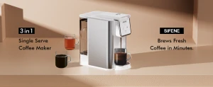 3-in-1 Single Serve Drip Coffee Machine — Coffee Maker, SIFENE