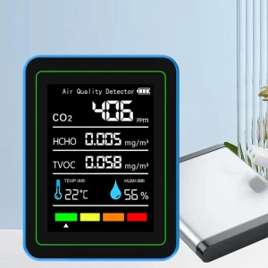 5-in-1 WiFi Air Quality Detector — Air Quality Monitor, Zunate