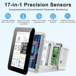 Air Quality Monitor with 17 Parameters and APP Control — Air Quality Monitor, JIYINGDUO