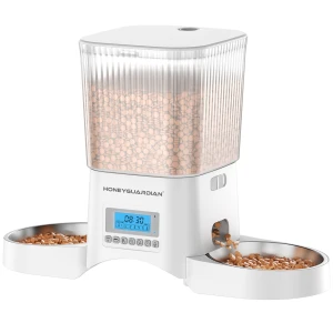 Automatic Cat Feeder for 2 Cats — Automatic Pet Feeder, HoneyGuaridan