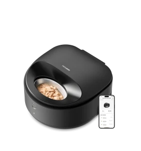 Automatic Cat Feeder for Wet Food, Refrigerated Cat Feeder with Stainless Steel Bowl and Semiconductor Cooling — Automatic Pet Feeder, PETLIBRO