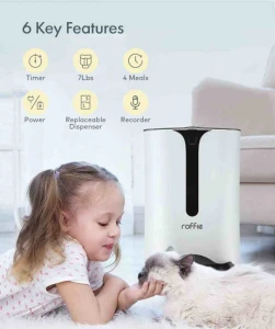 Automatic Cat Feeder — Automatic Pet Feeder, MAXKU