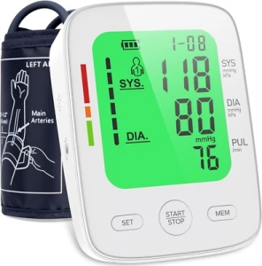 Automatic Upper Arm Blood Pressure Monitor — Blood Pressure Monitor, WAJ
