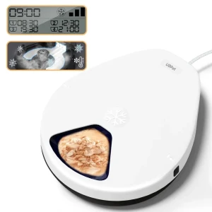 Cat Wet Food Automatic Feeder with Cooling — Automatic Pet Feeder, SAROSORA