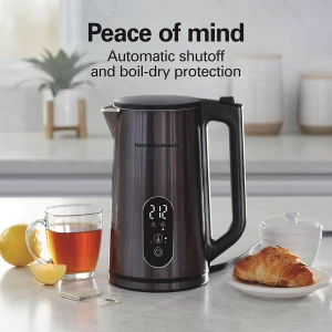 Digital Temperature Control Electric Tea Kettle — Electric Kettle, Hamilton Beach