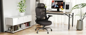 Ergonomic Office Chair with Adjustable Lumbar Support, 3D Arms and Headrest — Smart Chairs, Keratee