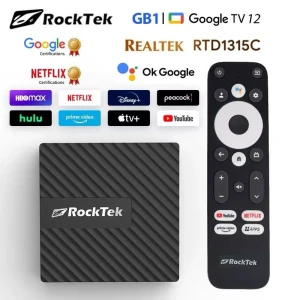 GB1 Android TV Box — Smart TV, RockTek