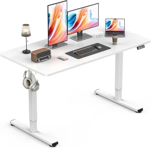 Height Adjustable Electric Stand up Desk with Splice Board — Standing Desk, Zontera
