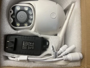 Outdoor PTZ WiFi IP Security Camera 1080P with Color Night Vision — Security Camera, Alptop