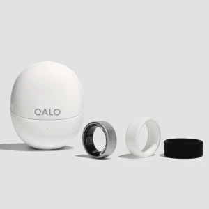 QRNT Smart Ring – Snug Fit – Size Up – Water-Resistant Titanium Fitness Tracker — Smart Ring, QALO