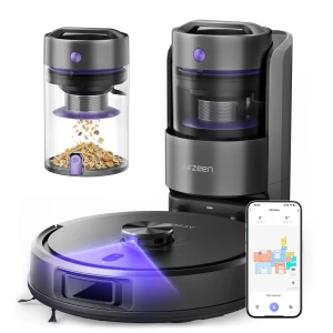 Robot Vacuum and Mop with Self-Emptying — Robot Vacuum, Airzeen