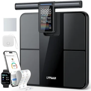 Smart Scale for Body Weight and Fat, 57 Body Composition Measurement with 8 Electrodes — Smart Scale, LVPIMAN