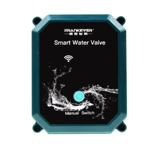 Smart Water Valve WiFi Remote Control Faucet Timer for Hose — Water Shut Off Valve, FRANKEVER