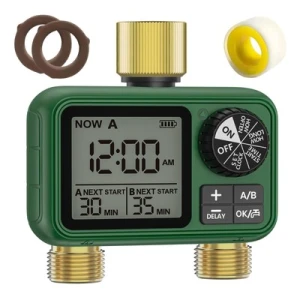 Solar WiFi Sprinkler Timer with Flow Monitor — Irrigation System, XinFuture