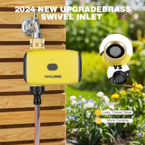 WiFi Smart Water Timer with Hub — Irrigation System, Haozee