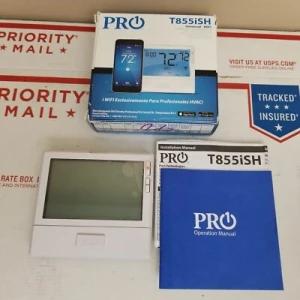 8" Backlit WiFi Thermostat — Smart Thermostat, PRO1 IAQ