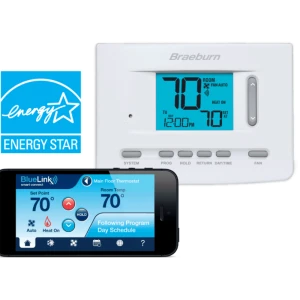 Digital Programmable Wi-Fi Thermostat — Smart Thermostat, Braeburn