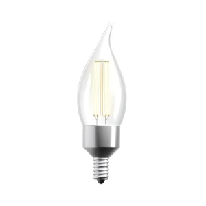 Flame Tip Filament Chandelier LED Smart Light Bulb — Smart Light Bulb, Feit Electric