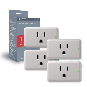 Radiant® Wi-Fi Matter Smart Plug 15A (4 Pack) — Smart Plug, Legrand