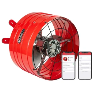 Smart Attic Fan for Gable Vents — Smart Fan, Quietcool