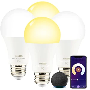 Smart LED Light Bulbs 4-Pack — Smart Light Bulb, Homevenus