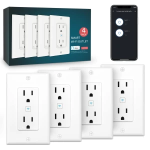 Smart Outlet with USB Ports — Smart Plug, iLintek