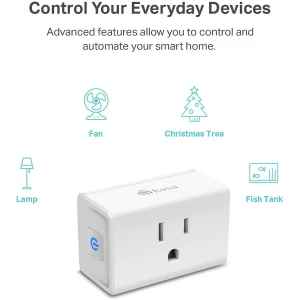 Smart Plug Ultra Mini 15A, 2-Pack — Smart Plug, Kasa