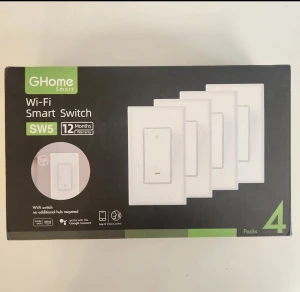 Smart Switch, 3-Way Wi-Fi Light Switch — Smart Switch, GHome Smart