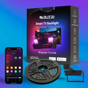 Smart TV Backlight Sync to Screen — LED Strip Lights, Aura Labs
